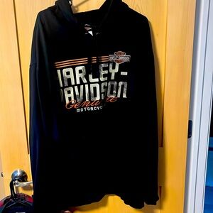 Harley Davidson 2xl hooded sweatshirt